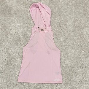 Gymshark Light Pink Hooded Tank